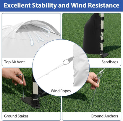 3 x 3 m Pop up Canopy Tent w/ 1 Sidewall