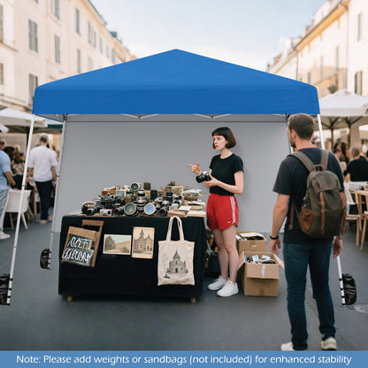 3 x 3 m Pop up Canopy Tent w/ 1 Sidewall