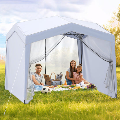 Foldable Screen Patio Shelter Gazebo