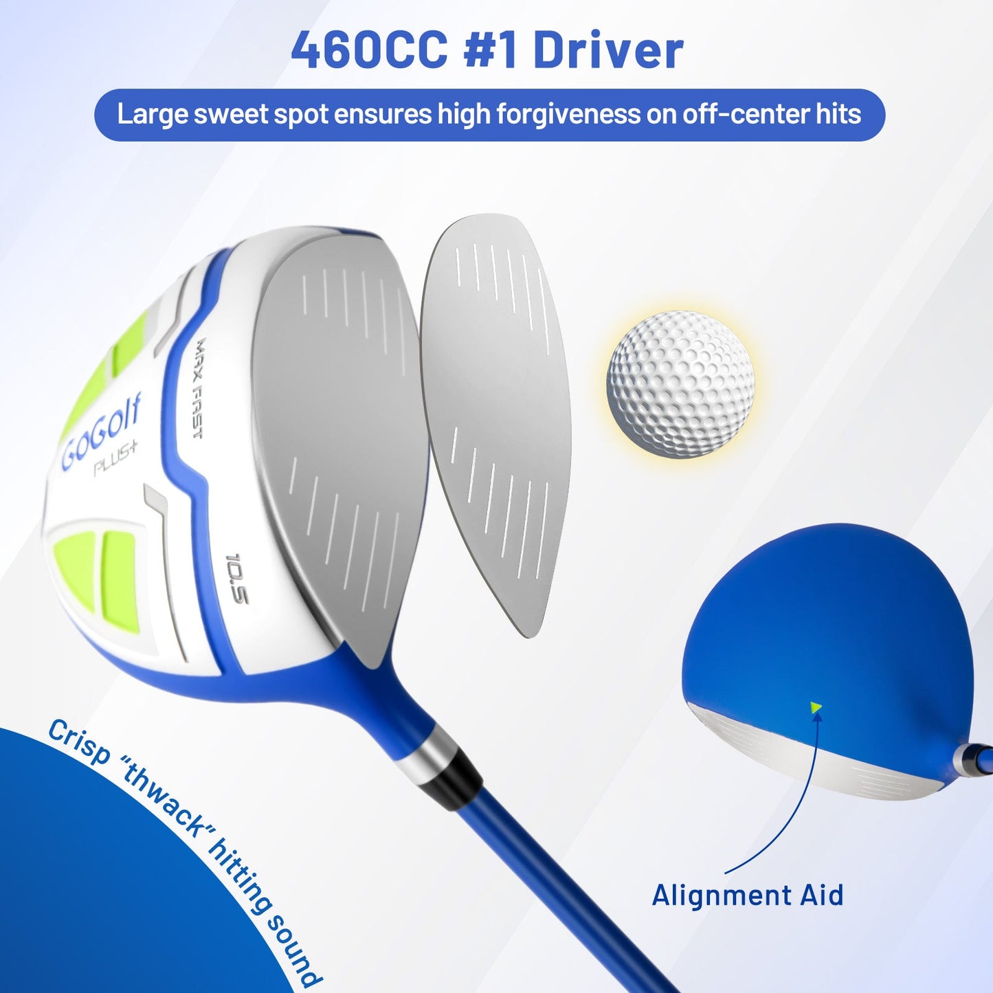 15-Piece Complete Golf Equipment Set
