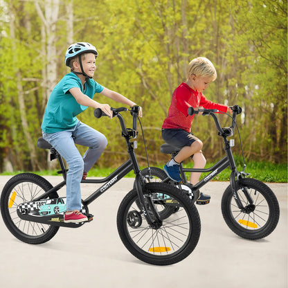14/16/18-Inch Children Bicycle with Removable Training Wheels