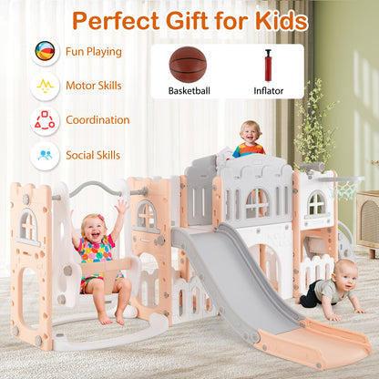 10 in 1 Toddler Swing and Slide Set