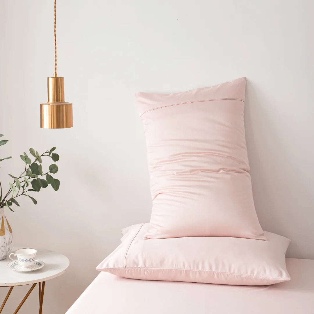 Bamboo Pillowcase Set - Blush