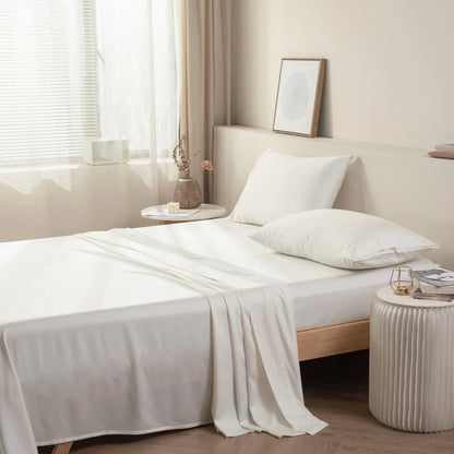 Bamboo Pillowcase Set - Ivory