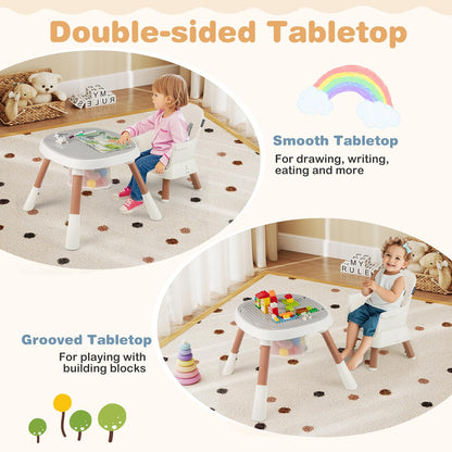 16-in-1 Baby High Chair, Convertible Highchair for Babies and Toddlers