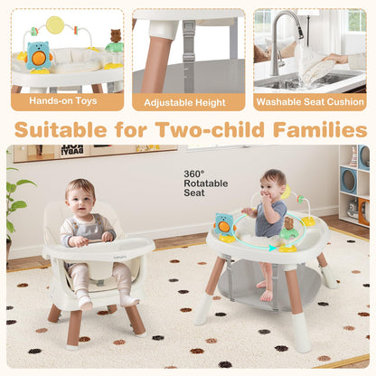 16-in-1 Baby High Chair, Convertible Highchair for Babies and Toddlers