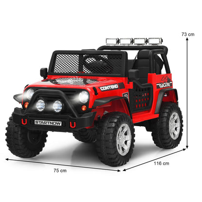 12V Kids Ride-On Car, Electric Children Ride-On Truck w/Remote Control